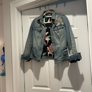 Dolce & Gabbana Black Floral Lining Jacket